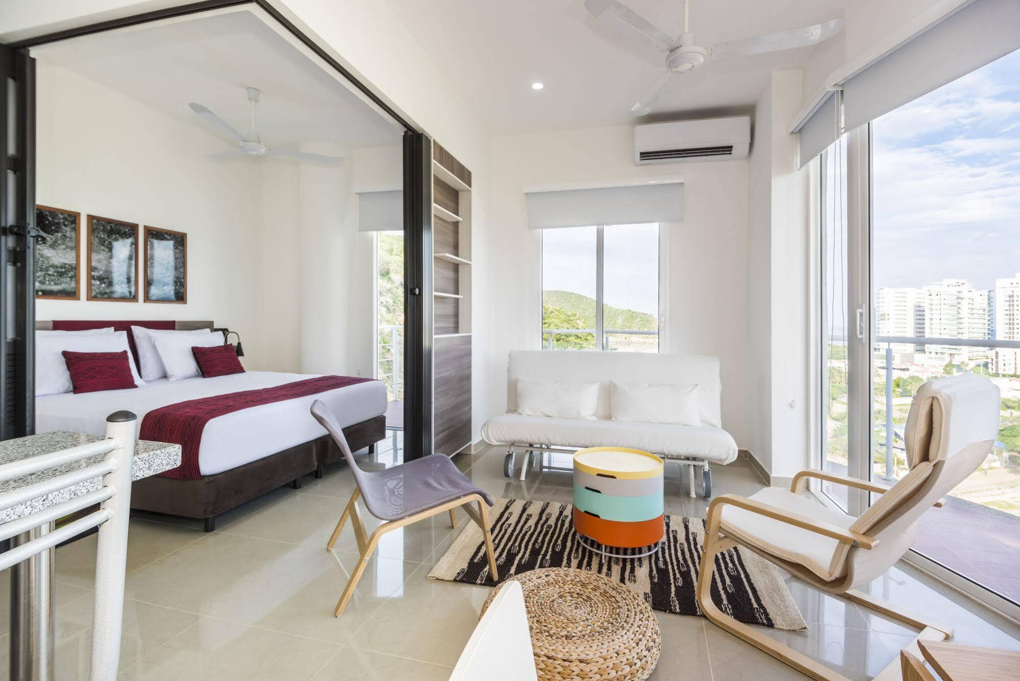 Terrazas Tayrona Travelers Apartamentos Y Suites سانتا مارتا المظهر الخارجي الصورة